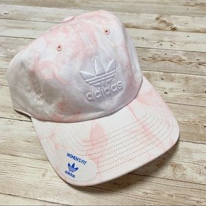 adidas light pink hat
